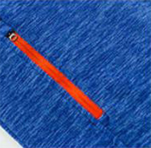 Secure Zippered Pocket