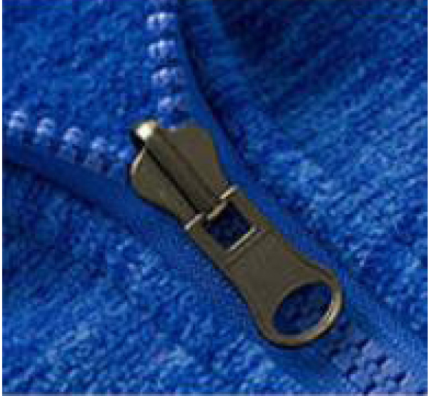 Outdoor specific zipper